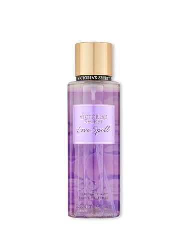 Victoria's Secret Love Spell Mist, Body Spray for Women, Notes of Cherry Blossom and Fresh Peach Fragrance, Love Spell Collection (8.4 oz)