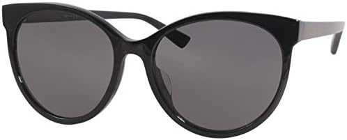 Bottega Veneta Oval Sunglasses BV1022SK 001 Black 55mm 1022