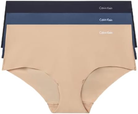 Calvin Klein Women's Invisibles Hipster Multipack Panty