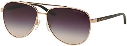 Michael Kors MK5007 HVAR Aviator Sunglasses For Women + BUNDLE with Designer iWear Eyewear Care Kit