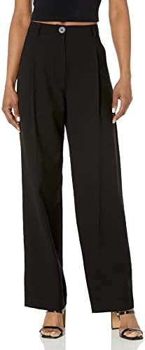 Emporio Armani Women's Wide Leg Pleated Pants