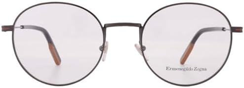 Eyeglasses Ermenegildo Zegna EZ 5167 008 Shiny Gunmetal, Black, Vicuna