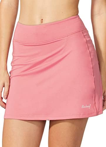 BALEAF Women's Golf Skorts Tennis Skirts with Pockets Athletic Running Workout Sports