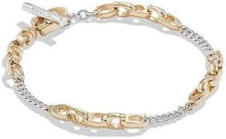 Coach Women's Signature Mixed Chain Bracelet