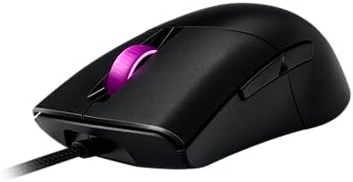 ASUS ROG Keris Lightweight FPS Optical Gaming Mouse with ROG Paracord Soft Cable, Specially-Tuned ROG 16,000 dpi Sensor, Exclusive Push-fit Switch Socket Design, PBT L/R Keys