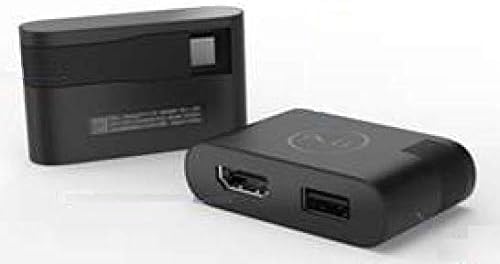 Original Replacement Dell DA20u Multi-Port Drop in Box USB Type-C to HDMI/USB Type-A Adapter for XPS Systems.