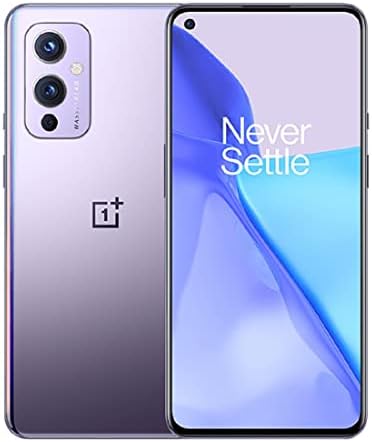 OnePlus 9 Winter Mist, 5G Unlocked Android Smartphone U.S Version, 8GB RAM+128GB Storage, 120Hz Fluid Display, Hasselblad Triple Camera, 65W Ultra Fast Charge, 15W Wireless Charge, with Alexa Built-in