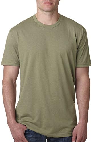 Next Level Mens Premium Fitted CVC Crew Tee (N6210) Light Olive XL