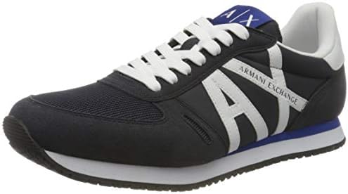 A|X ARMANI EXCHANGE Men's Lace Up Logo Sneaker