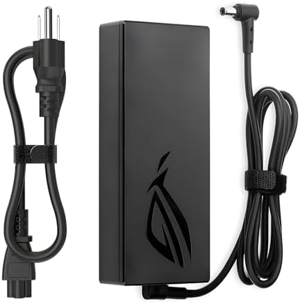 150W Charger Fit for Asus TUF Gaming A15-FA506 A17-FA706 FX505GT FX705GT 150W ASUS ROG Strix GL531GT G531GT G512LI ADP-150CH B 20V Laptop Power Adapter Cord