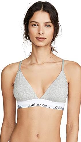 Calvin Klein Women's Modern Cotton Lightly Lined Triangle Wireless Bralette