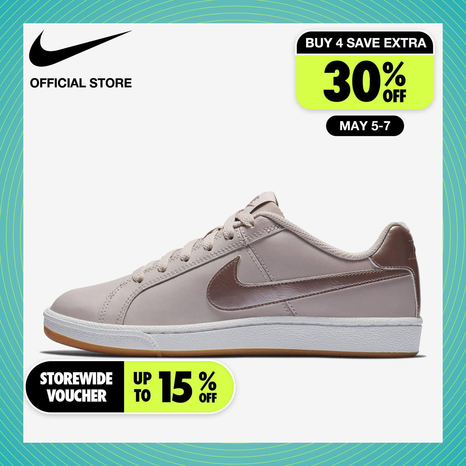 Nike Women's Court Royale Shoes - Particle Rose