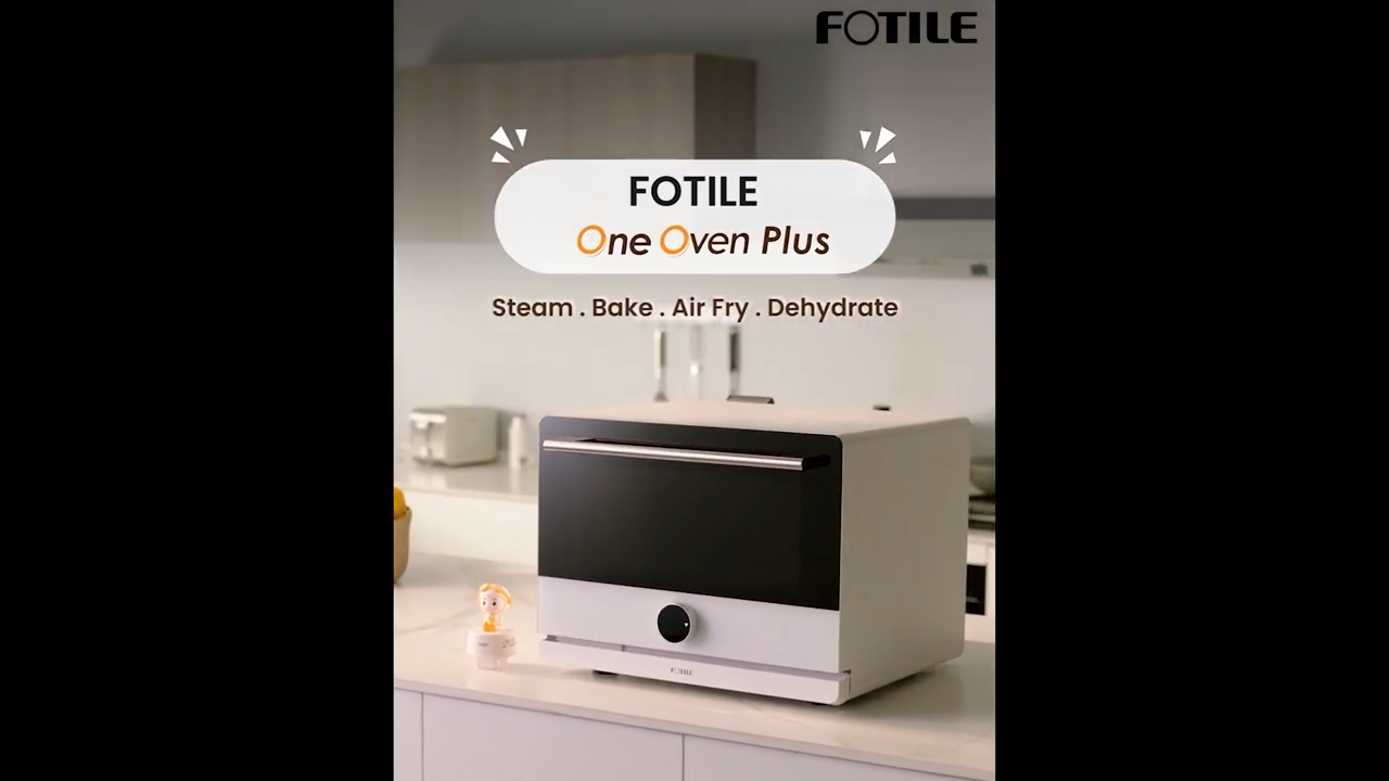 Fotile ONE OVEN PLUS HYZK32-E3 32L Combi Portable Oven (Steam, Bake, Air Fry, Dehydrate) [18 months warranty]
