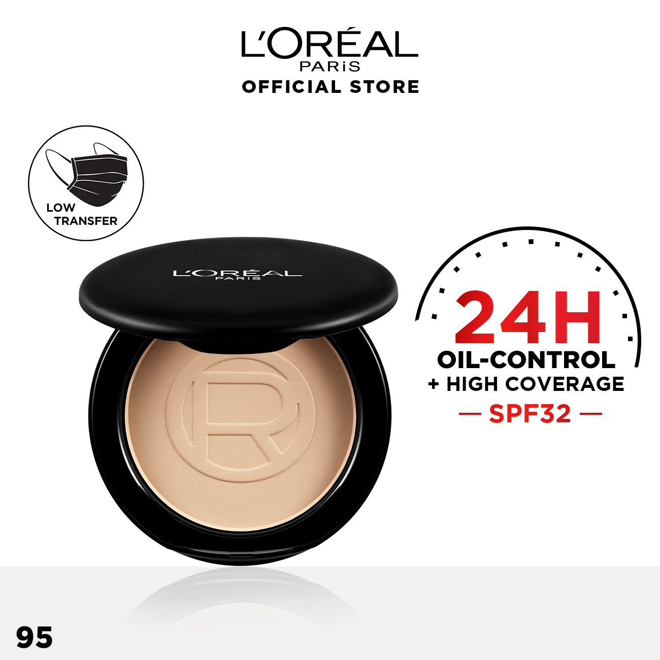 L'Oreal Paris Infaillible 24H Oil Killer Powder (24H Oil Control/High Coverage)