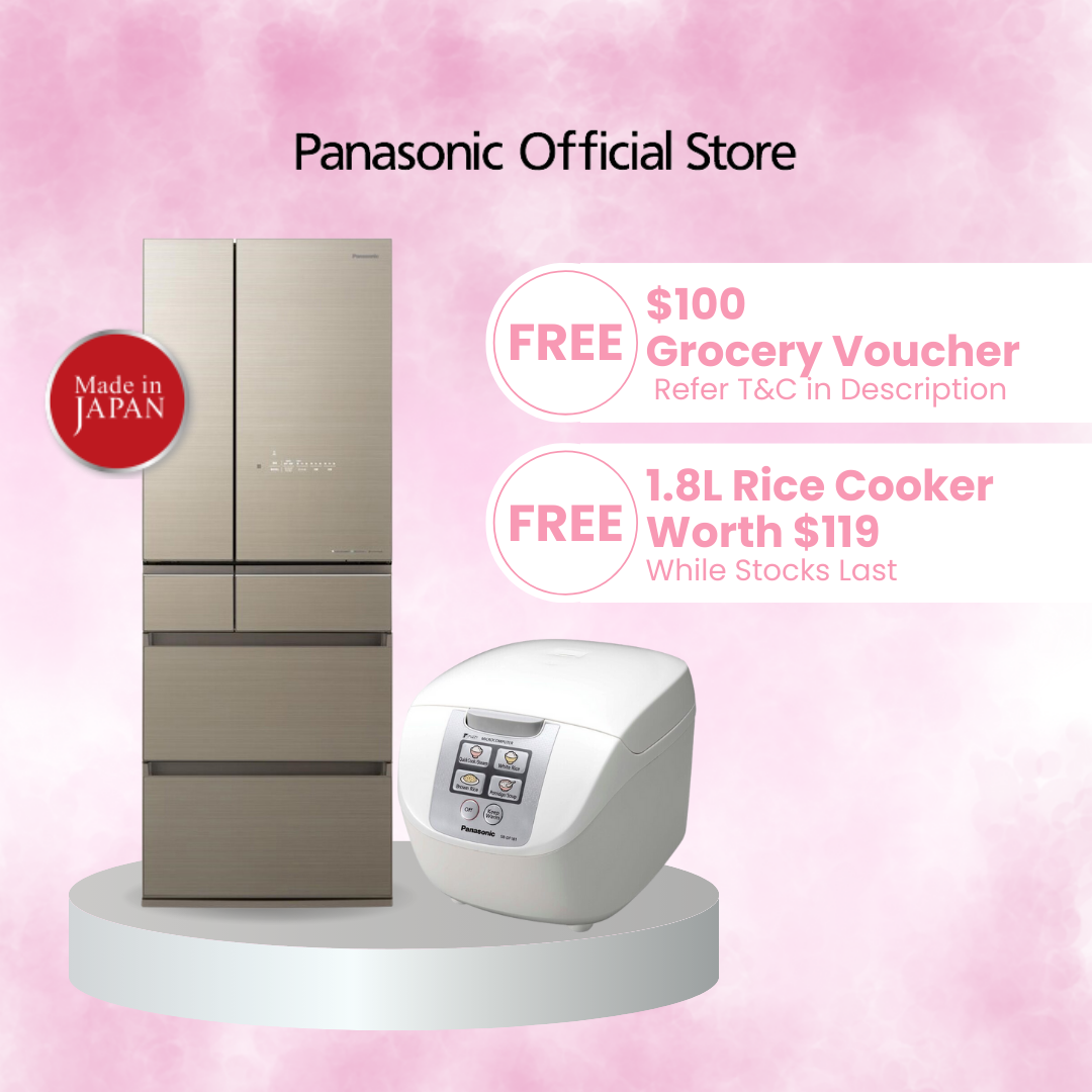 Panasonic NR-F503GT-NS Premium Made in Japan MIJ 6-Door Refrigerator