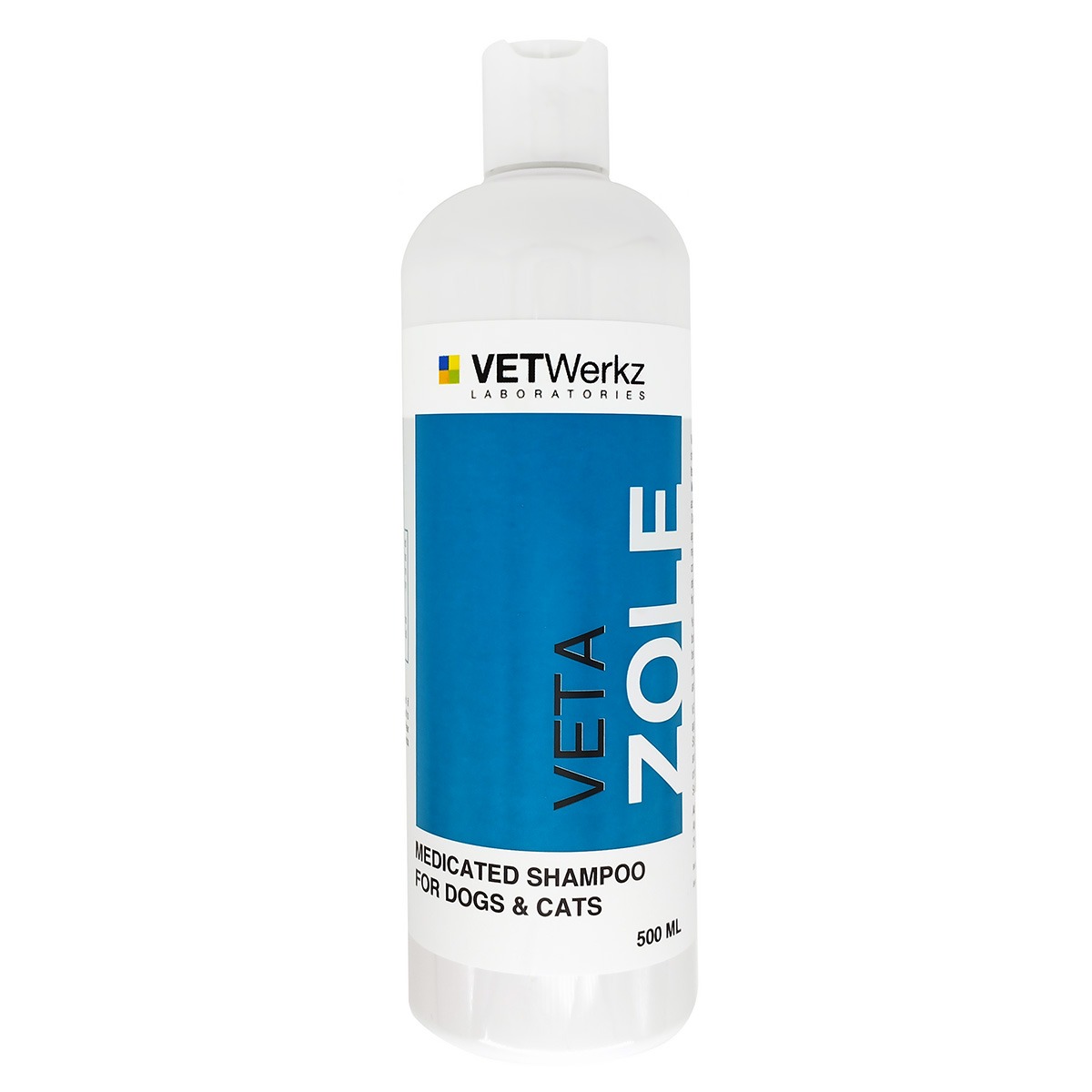 Vetwerkz Vetazole Medicated Shampoo 500ml for Cats and Dogs