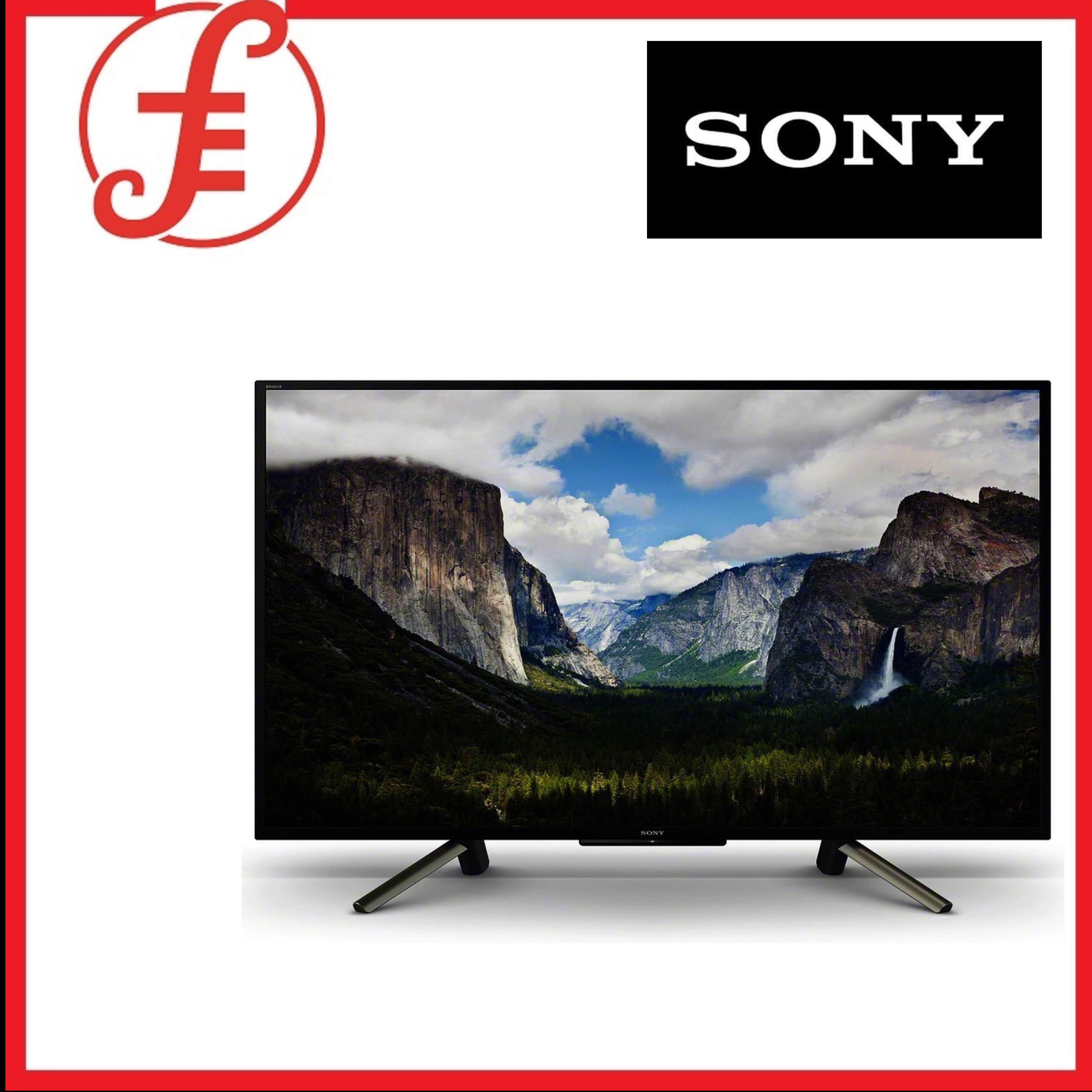 SONY KDL-43W660F 43 inch HDR TV with Youtube and ClearAudio+