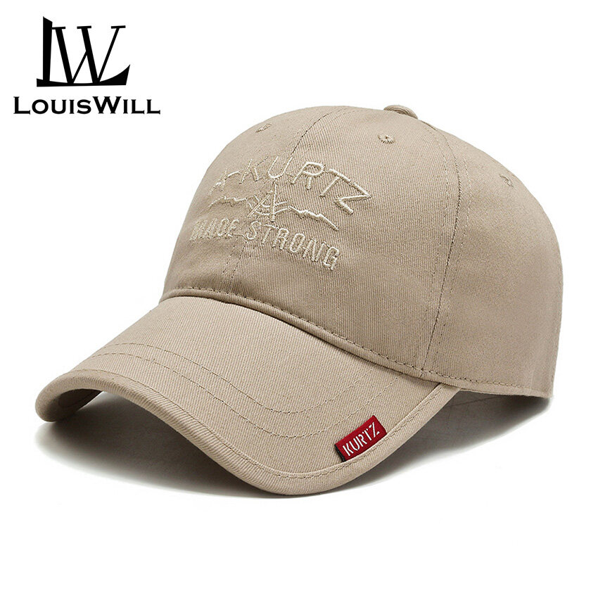 LouisWill Men Baseball Cap Ultra-thin Embroidered Cap Fashionable Sun Protection Cap Sun Shading Breathable Casual Baseball Cap Sunscreen Outdoor Sun Hat Baseball Cap Outdoor Sports Mountaineering