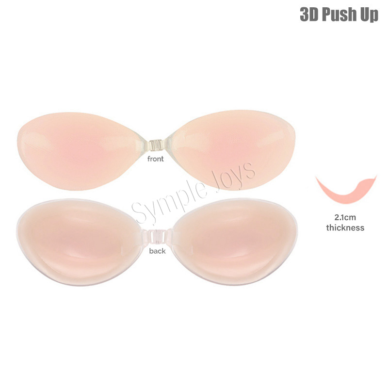 Invisible Silicone Adhesive Sticky Nu Bra Nubra New Generation Skin Tone