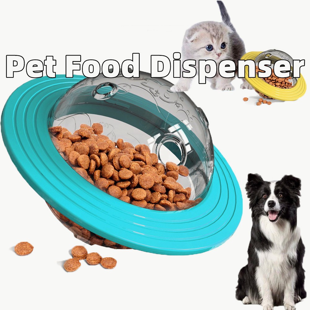 [SG] Pet Food Dispenser Dog Cat Treat Toy Dog Feeder Puzzle Toys Slow Feeder Dog Bowl Pet Feeding Bowl IQ Treat Ball