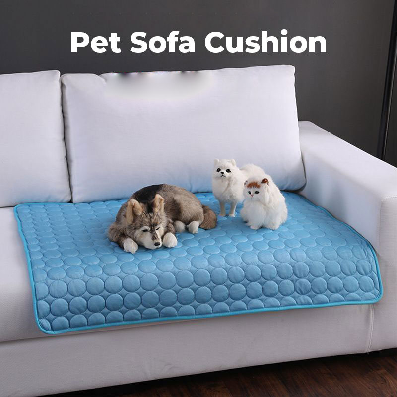 [SG Seller] Pet Cooling Mat Summer Blanket Bed Accessories/Cat/Dog